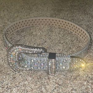 Multicolor Rhinestone belt new without tags size S
